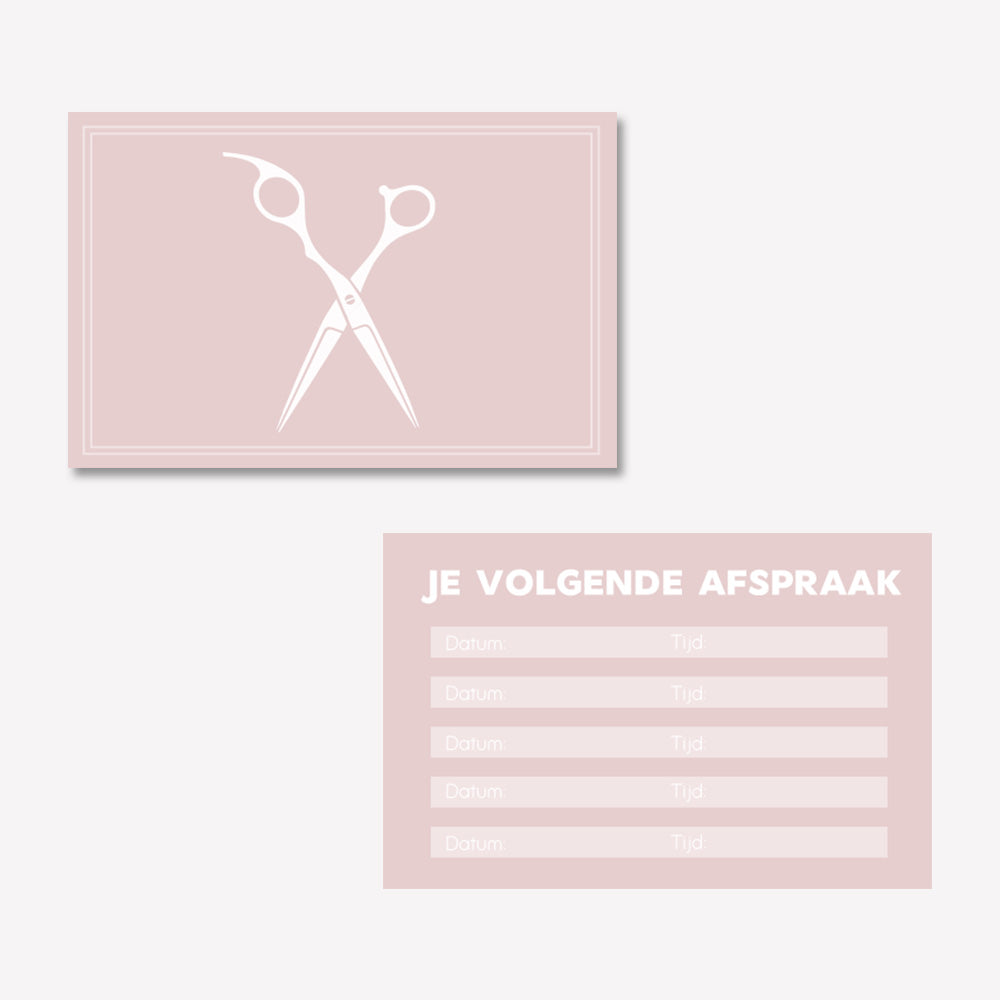 Afsprakenkaartje Basic