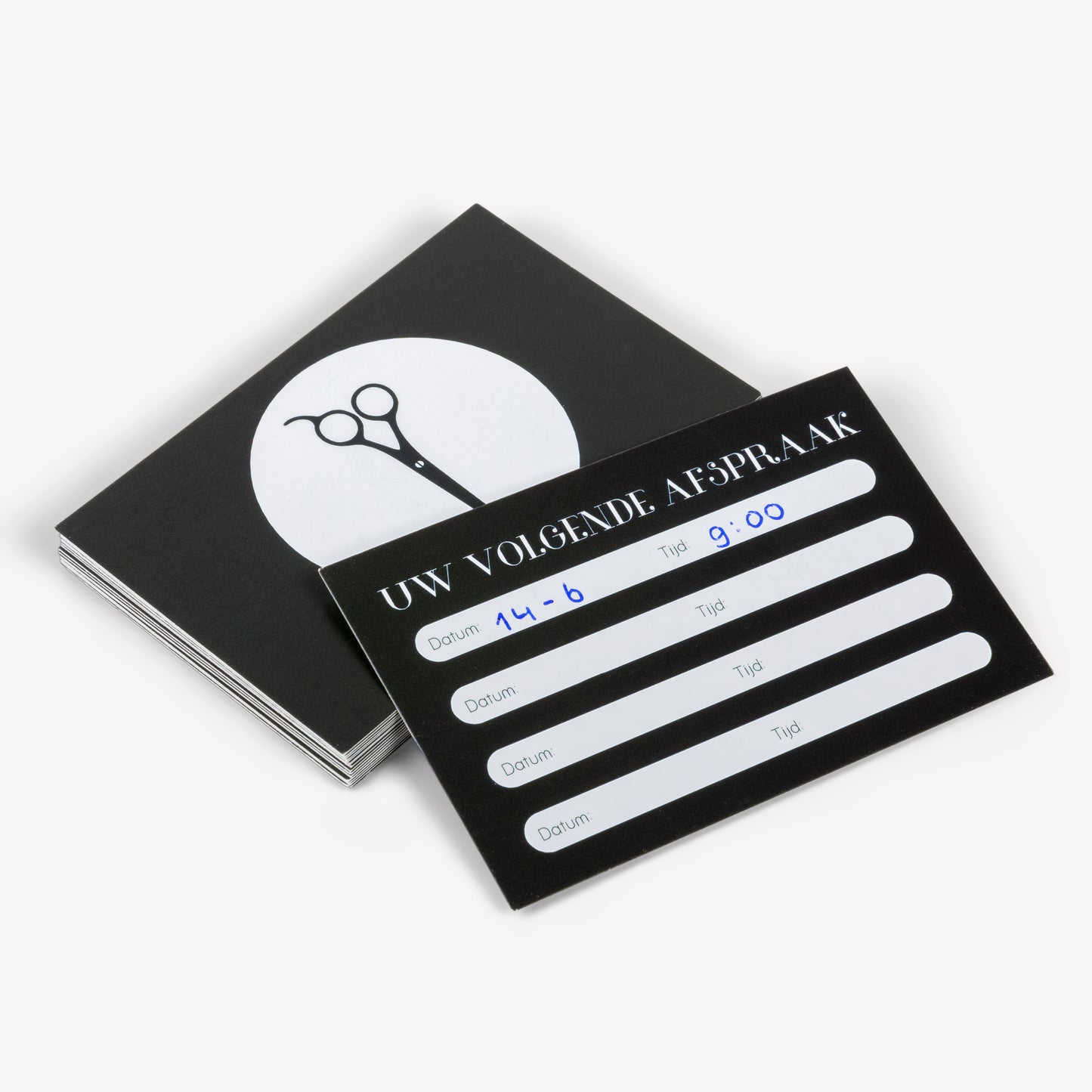 Gepersonaliseerde Afsprakenkaartjes