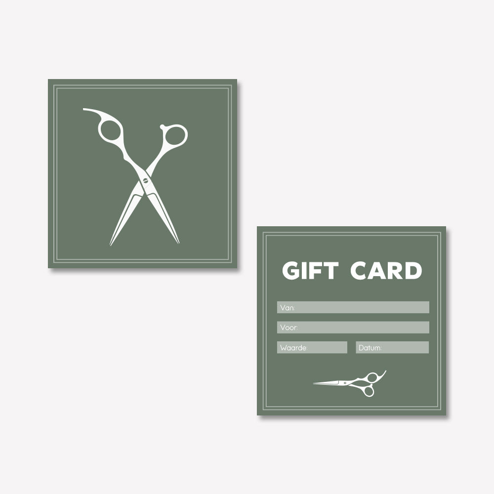 Cadeaubon C Basic Donkergroen