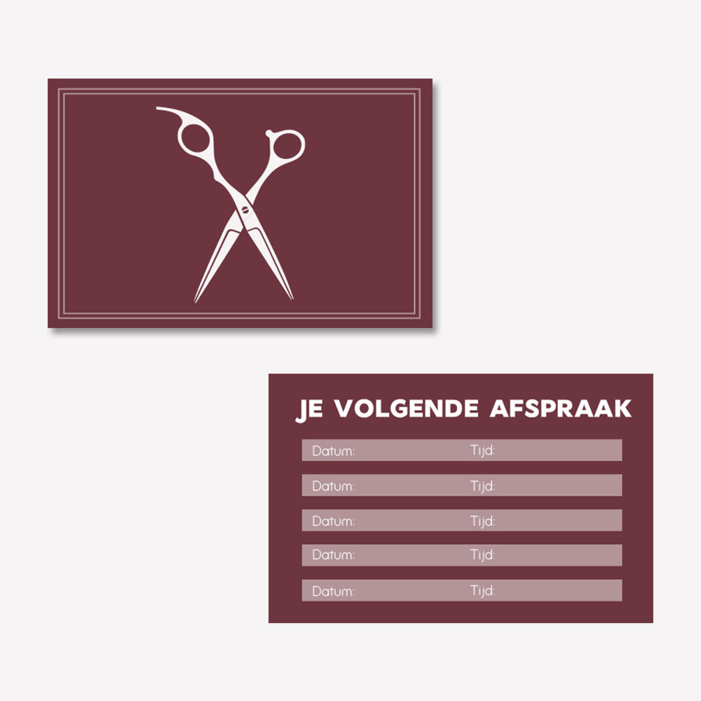 Afsprakenkaartje Basic