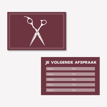 Afsprakenkaartje Basic