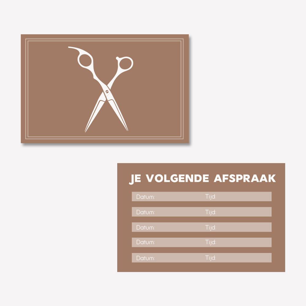 Afsprakenkaartje Basic