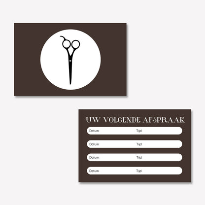 Afsprakenkaartje Classic