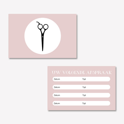 Afsprakenkaartje Classic
