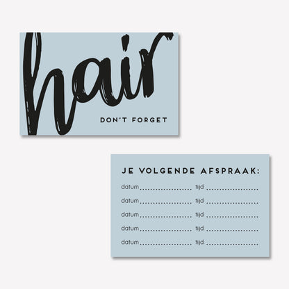 Afsprakenkaartje Trendy