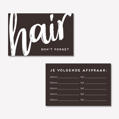 Afsprakenkaartje Trendy