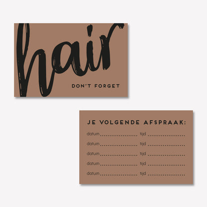 Afsprakenkaartje Trendy
