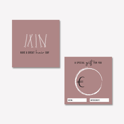 Geschenkgutschein Classy