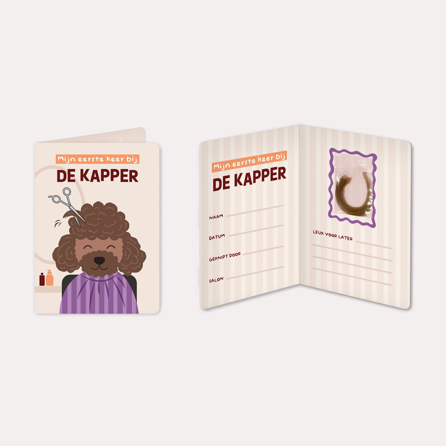 Haarlok Kaarten Hond