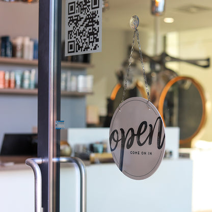 Open/gesloten bordje Trendy