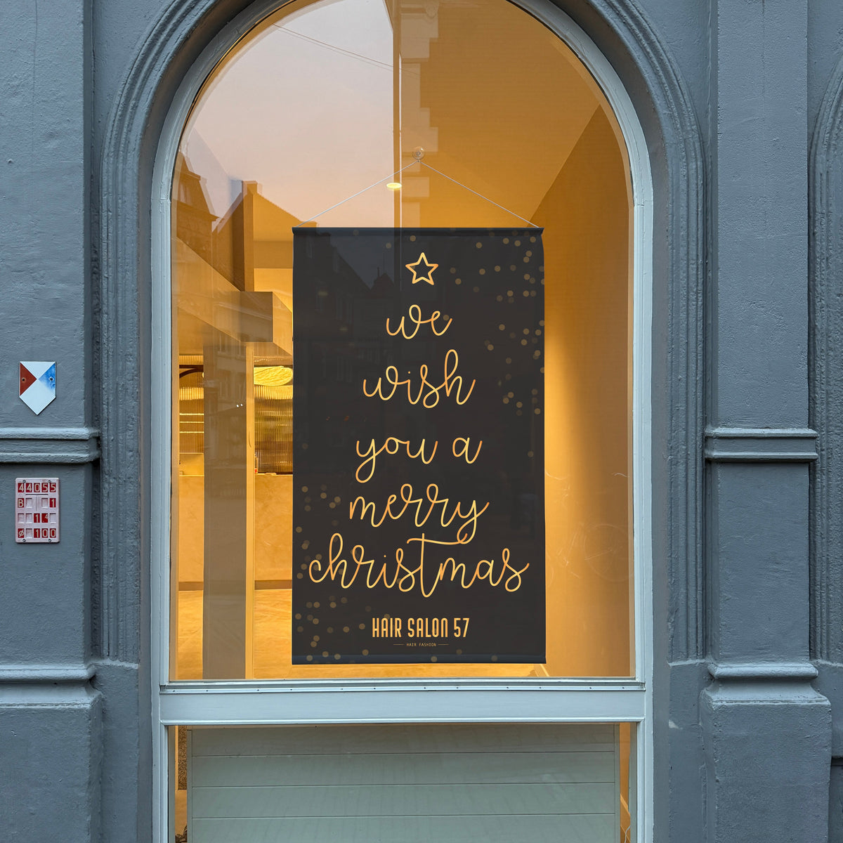Kerst Banner Kerstboom