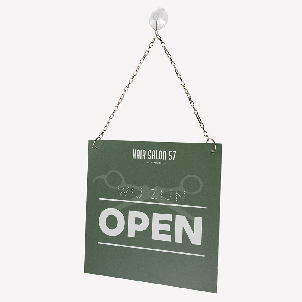 Open/gesloten bordje Trendy