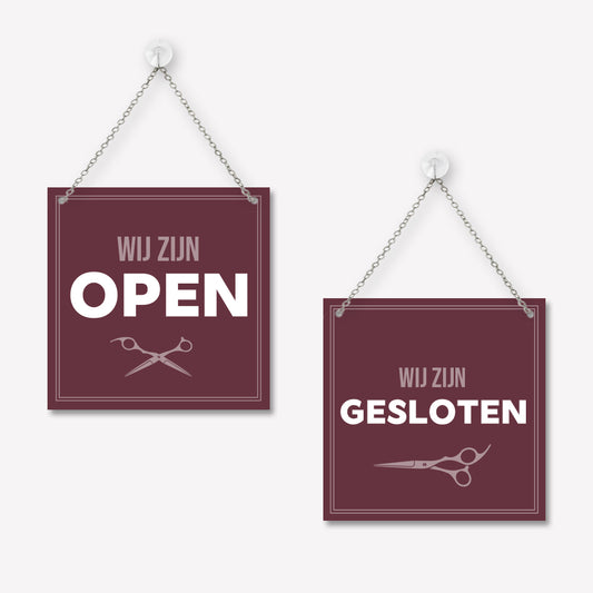 Open/gesloten bordje Basic