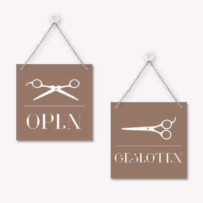 Open/gesloten bordje Classic