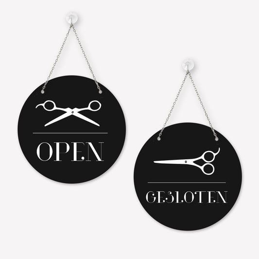 Open/gesloten bordje Classic