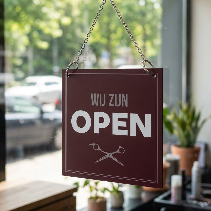 Open/gesloten bordje Basic