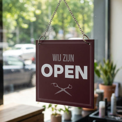 Open/gesloten bordje Basic